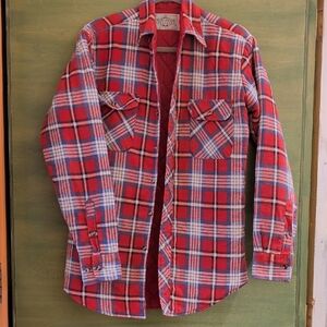 Northwest Territory Red and Blue Plaid Flannel With Lining